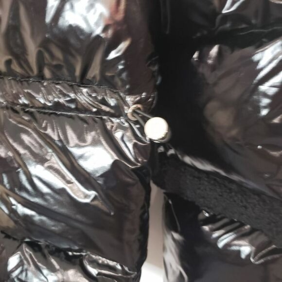 NWT Nicole Benisti GEILO MIXED MEDIA BIKER JACKET Size large - Picture 16 of 16